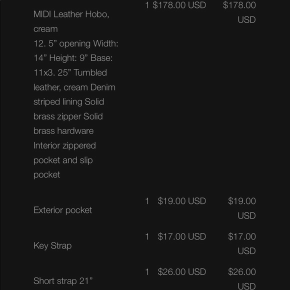 Umbrella Collective Midi Hobo Bag - Picture 7 of 7